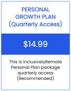 Personal Growth Plan Recommended